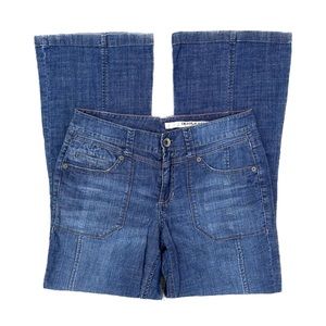 Vintage y2k DKNY Low Rise Denim Flared Jeans